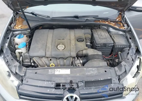 2011 Volkswagen Golf 2.5L 2-Door z USA, uszkodzony, nr VIN WVWAB7AJXBW011943